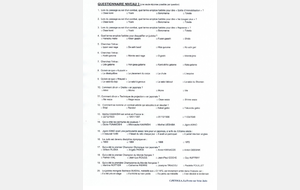 Quizz N°3 sur le judo