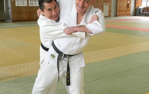 avec Shinji HOSOKAWA, champion olympique et du Monde.