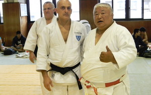 avec Toyohazu NOMURA, champion olympique et du Monde.