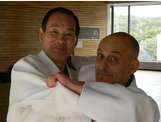 avec Katsuhiko KASHIWAZAKI, champion du monde1981.